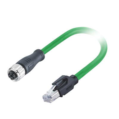 Rj45イーサネット ケーブルへの10Gbps M12